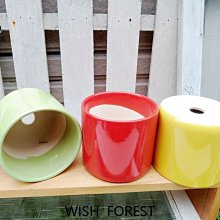 WISH  FOREST【 平價釉盆。AB10四方寛口3入】~經濟實惠~~多款小品栽培盆~養盆好用~ 歷史價格詳細信息
