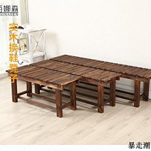 【熱賣】防腐實木火鍋店餐廳隔斷花架辦公室格柵圍欄遮擋活動卡座裝飾屏風 歷史價格詳細信息