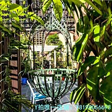 懸掛式花盆架 陽臺鐵藝花架 護欄掛式盆栽架 欄桿懸掛式吊籃 窗臺盆景架 護欄花盆架【ZN0602】 歷史價格詳細信息