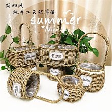 【熱賣精選】田園編製收納筐無蓋草編整理箱衣櫥衣服大號儲物筐編織雜物盒 歷史價格詳細信息