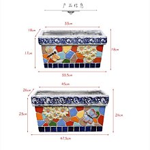 花盆陶瓷花盆特大號庭院種鐵樹琴葉榕天堂鳥發財樹客廳家用大花盆 歷史價格詳細信息