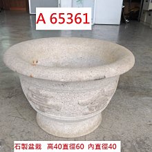 A65361 天然石 盆栽甕 庭園盆栽 裝飾 擺飾 ~ 花器 花盆 民宿擺設 造景 風水 買賣二手家具 聯合二手倉庫 價格比較,價格查詢,歷史價格詳細信息