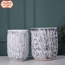 花盆 盆栽 水泥盆 花器 大花盆 水泥花盆簡亦|水泥大花盆北歐風格簡約創意盆栽綠植大號火山石自然紋理 歷史價格詳細信息