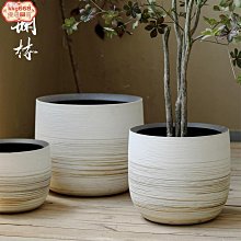 花盆 盆栽 水泥盆 花器 大花盆 水泥花盆粗陶花盆大口徑陽臺花園種樹盆陶瓷花盆大號帶托盤北歐客廳綠植盆 價格比較,價格查詢,歷史價格詳細信息