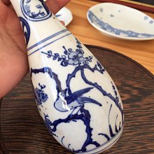 老青花/手繪大茶盞/有落款 舊藏 回流 古玩 -6890 歷史價格詳細信息