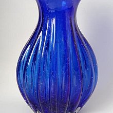 中古vitage出口希臘手工琉璃彩虹款花瓶 老師傅的手藝，設 歷史價格詳細信息