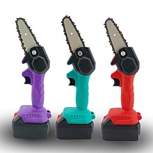 電鋸小型手持家用迷你電鏈鋸伐木鋸神器鋰電充電式戶外鋸柴木工鋸【快速出貨】 歷史價格詳細信息