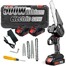 園林電動手持式鋸 4.0AH鋰電高空鏈鋸 2.5米高枝鋸 伸縮長杆/果樹剪修鋸 歷史價格詳細信息