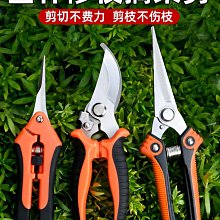 園藝剪刀剪枝剪修枝剪果樹修剪樹枝強力花剪枝剪園林修花剪子果園-沐雨家居 歷史價格詳細信息