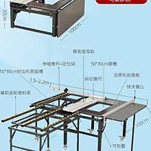 免運·萬佳搖臂推台鋸木工專用鋸台支架子無塵子母鋸小型工作台折疊精密. 歷史價格詳細信息