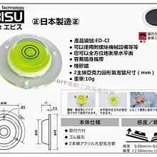 【日本EBISU】 丸型水平氣泡管-鋁框 28×11.5mm R12T 造型美觀，體積輕巧，攜帶方便 歷史價格詳細信息