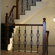 鋼木樓梯雙跑同上扶手欄杆玻璃護欄Y型弧型美觀漂亮別墅裝飾梯 歷史價格詳細信息