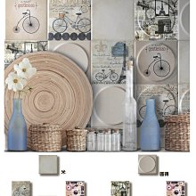 【鑫鎧棋磁磚精品】20*20 西班牙進口 石英質花磚/蘇里/麋鹿/桔梗/ 花磚商城最便宜 55元/片 歷史價格詳細信息