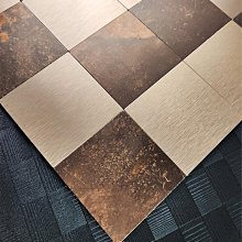 馬賽克銅金 防水自黏壁紙 3D立體仿金屬光澤 歷史價格詳細信息