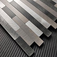 馬賽克灰銀 防水自黏壁紙 3D立體仿金屬光澤 歷史價格詳細信息