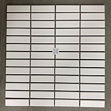 ◎冠品磁磚精品館◎國產精品 燈籠馬賽克-霧白–24.7X28.2CM 歷史價格詳細信息