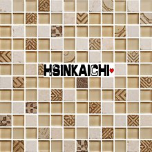 【鑫鎧棋磁磚精品】特殊石材琥珀石玻璃馬賽克憂藍色拼設計師系列 DIY材料 300元/才 30*30 歷史價格詳細信息