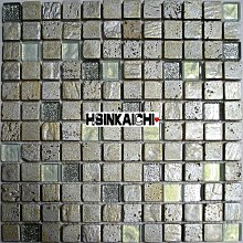 【鑫鎧棋磁磚精品】特殊自由石品味黑玻璃馬賽克特別款 DIY材料 商城最便宜 350元/才 30*30 歷史價格詳細信息