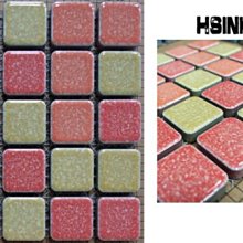 【鑫鎧棋磁磚精品】30*30 圓圓形瓷質淺藍色亮面馬賽克 地壁磚時尚特殊風 9色 130/才 歷史價格詳細信息