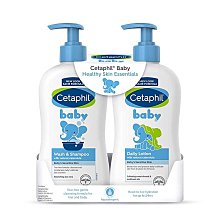CETAPHIL BABY WASH&SHAMPOO 舒特膚寶寶溫和洗髮沐浴精 400ml*2入 C108722 歷史價格詳細信息