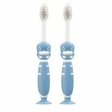 酷咕鴨ku.ku 站立牙刷-2入(藍/粉) #真馨坊 - 兒童牙刷/幼兒牙刷/口腔清潔kuku 歷史價格詳細信息