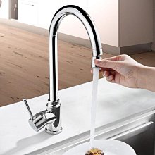 【熱賣精選】水龍頭出口德國黑色單冷廚房水龍頭洗菜盆龍頭全銅洗衣池陽臺單孔水龍頭 歷史價格詳細信息