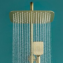 熱銷 德國淋浴花灑混水閥衛生間家用全銅冷熱水龍頭增壓花灑噴頭套裝 可開發票 歷史價格詳細信息