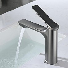 新品全銅面盆龍頭衛生間洗臉盆臺盆簡約 單孔冷熱水龍頭 歷史價格詳細信息