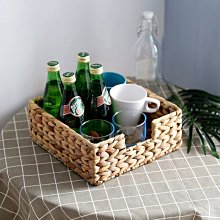 【熱賣精選】草編收納盒小號辦公室桌面文具收納盒筆筒遙控器手機收納筐編織框 歷史價格詳細信息