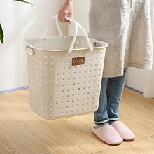 特賣-日式臟衣服收納筐防水衛生間衣服收納鏤空臟衣籃收納筐默認最小規格價錢  其它規格請諮詢客服 歷史價格詳細信息