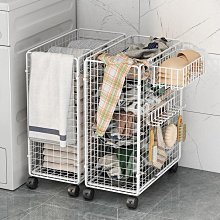 【新款】髒衣服收納筐摺疊髒衣籃壁掛浴室衛生間放衣洗衣籃家用髒衣爾 歷史價格詳細信息