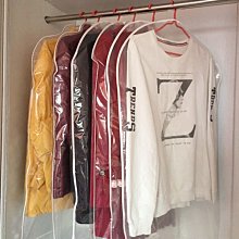下殺-衣服防塵蓋布防塵罩透明掛式蓋布大衣罩套子大衣掛衣袋防塵袋【規格不同，價格不同】 歷史價格詳細信息