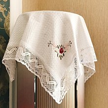 床頭柜蓋布結婚高檔防塵巾喜慶紅色桌墊婚房裝飾布置拉花婚禮用品 歷史價格詳細信息