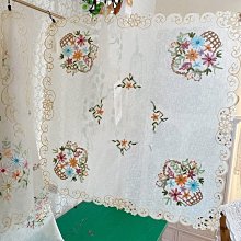 床頭柜蓋布結婚高檔防塵巾喜慶紅色桌墊婚房裝飾布置拉花婚禮用品 歷史價格詳細信息