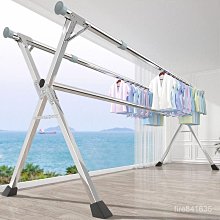 不銹鋼晾衣架落地單桿神器折疊室內陽臺家用掛衣服架子臥室曬衣架/向日葵優品~訂金 歷史價格詳細信息