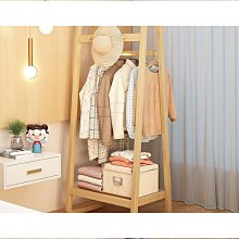 落地衣帽架實木多功能家用掛衣架簡約臥室衣服架子置物收納架 歷史價格詳細信息