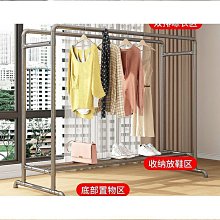 不鏽鋼晾架落地疊室內外曬架雙桿陽掛架X型伸縮晾桿-草莓 歷史價格詳細信息