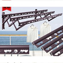 【締造】陽臺伸縮晾衣架戶外摺疊曬衣架家用推拉式窗外室內外晾衣杆加厚款 歷史價格詳細信息