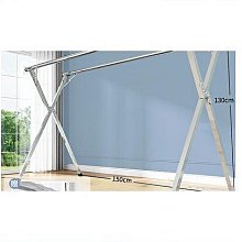 【締造】陽臺伸縮晾衣架戶外摺疊曬衣架家用推拉式窗外室內外晾衣杆加厚款 歷史價格詳細信息