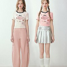 樂町甜美工裝長褲2024年春季新款碎花休閑褲韓系少女寬松顯瘦褲子-我們這一家 歷史價格詳細信息