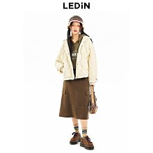 樂町復古休閑工裝口袋水洗牛仔外套2024早春新款落肩寬松夾克上衣-我們這一家 歷史價格詳細信息