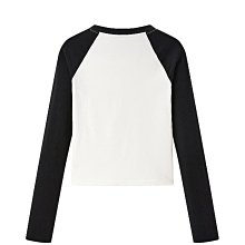 樂町拼色長袖T恤女秋冬新款修身上衣C2CPD4E16-我們這一家 價格比較,價格查詢,歷史價格詳細信息