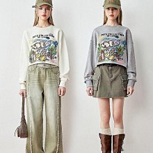 樂町寬松圓領衛衣女秋冬新款上衣外套C2CRD4E14-我們這一家 歷史價格詳細信息