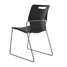 Musical Chairs Cache 可堆疊辦公椅 - 黑 2入組  W119501 歷史價格詳細信息
