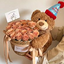 玫瑰熊抱抱熊玩偶小熊布娃娃趴趴熊毛絨玩具公仔情人節禮物送女友 歷史價格詳細信息