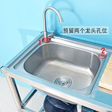 新款洗碗池商用不銹鋼水槽帶平臺單槽水池家用洗碗洗菜洗手盆帶支架超夯 新品 精品 歷史價格詳細信息