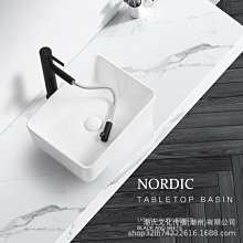 臺上盆小尺寸陽臺臺上洗手盆方形陶瓷洗臉盆單盆圓形臺盆家用面盆 歷史價格詳細信息