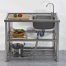 新款廚房洗菜盆一體柜帶水槽單槽柜洗衣陽臺加厚戶外洗手盆簡易洗碗池超夯 新品 精品 歷史價格詳細信息