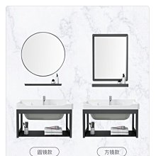 新款.掛墻式洗手盆柜組合小戶型陶瓷一體洗漱臺現代衛生間陽臺洗手盆超夯 新品 精品 歷史價格詳細信息
