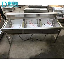新款廚房洗菜池商用不銹鋼水槽單雙三水槽池洗菜盆洗碗池食堂家用超夯 新品 精品 歷史價格詳細信息